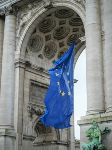 Drapeau européen à Bruxelles